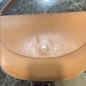 Woman’s leather purse